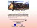 KC Construction & Desgin; Inc's Website
