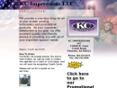 KC IMPRESSIONS LLC's Website