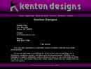 Kenton Designs's Website