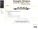 Knight Riders Taxi & Limo Inc's Website