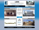 LANG ENVIRONMENTAL, INC.'s Website