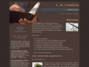L A CREATIVE's Website
