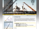 La Grange Crane Service, Inc.'s Website