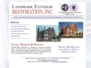 LANDMARK EXTERIOR RESTORATION, INC.'s Website
