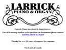 Larrick Piano's Website