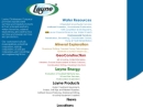 Layne Geo Construction's Website