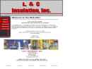 L & C Insulation, Inc.'s Website