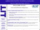 Lewis Innovative Technologies's Website