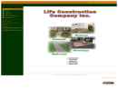 Life Construction Company Inc's Website