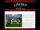Lincoln Brick & Stone's Website