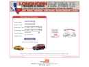 Longhorn Car-Truck Rentals & Sales's Website