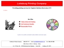 LOTTSBURG PRINTING CO's Website