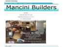 Mancini Builders's Website