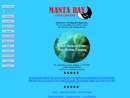 Manta Ray Dive Ctr's Website