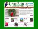 Maples Farm's Website