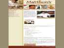 Mattison s An American Bistro And Catering Company's Website