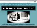 S Maya & Sons Inc's Website