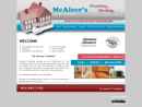 McAleer's Plumbing, Heating, Air Conditioning Inc.'s Website