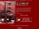 MCGOWEN PRINTING & OFFSET CO INC's Website