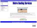Metro Roofing Services's Website