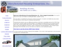MANUFACTURED HOUSING ENTERPRISES INC's Website