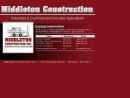 Middleton Construction Inc's Website