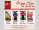 Milners Hotels's Website