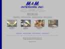 M & M Interiors's Website