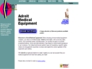 Adroit Medical Equipment's Website