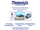 MODERNISTIC CARPET CLEANING INC's Website