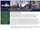MAHOGANY OIL & GAS CORPORATION's Website