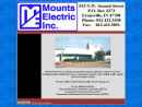 MOUNTS ELECTRIC INC's Website