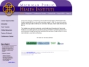 Mi Public Health Inst's Website