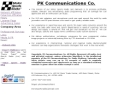PK COMMUNICATIONS COMPANY's Website
