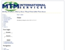 MTM INTERNATIONAL SERVICES, INC's Website