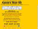 Aarons Stor-All's Website
