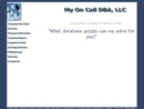 MY ON CALL DBA, LLC's Website