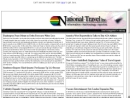 National Travel Inc's Website
