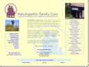 Naturopathic Family Care's Website