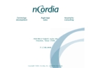 NCORDIA, INC's Website