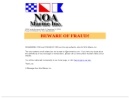 NOA Marine Inc's Website