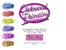 Oakwood Printing's Website