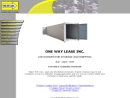 ONE WAY LEASE INC's Website