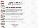 Optimum Design & Consulting's Website