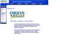 ORION AMERICA TECHNOLOGIES, LLC's Website