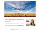 One World Distributions's Website