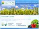 PACIFIC AG COMMODITIES CORPORATION's Website