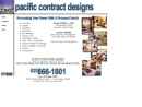 Pacific Contract Designs's Website