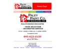 Paley Paint Co Of Rockland Inc's Website