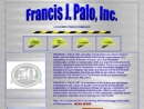 FRANCIS J. PALO, INC.'s Website